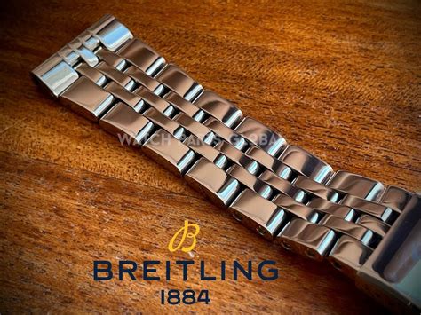 breitling armband stahl 22mm